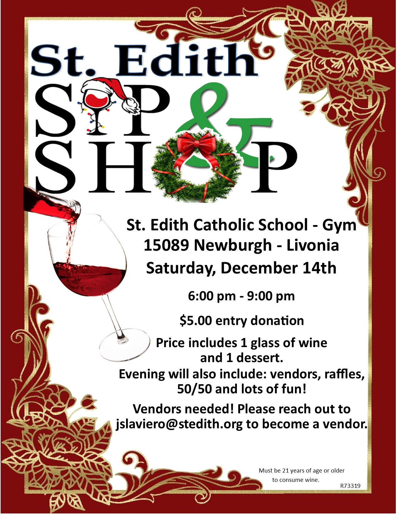 2024 Holiday Sip and Shop